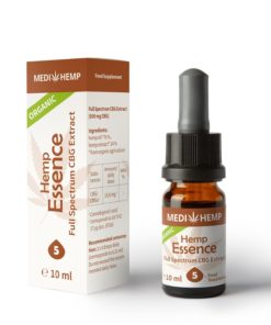Medihemp Organic Hemp Essence 5% CBG , 10ml
