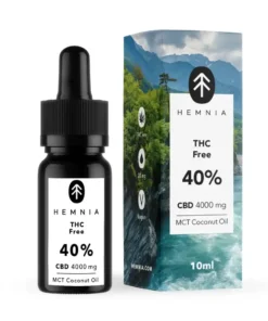 CBD Oil 40% THC-Free, 4000 mg, 10 ml