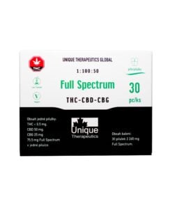 Alternative view of Full Spectrum Pills 1:100:50, 2265mg