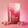 CBD Gummies, Strawberry, 100 mg CBD, 20 pcs x 5 mg, 45 g