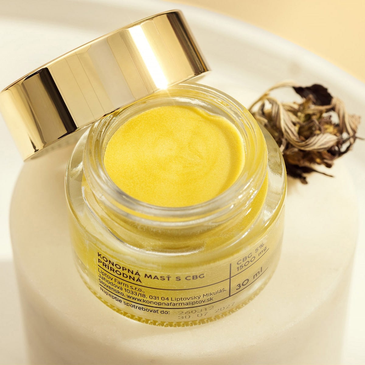 Hemp Ointment with CBG 1500mg Natural – foto 5