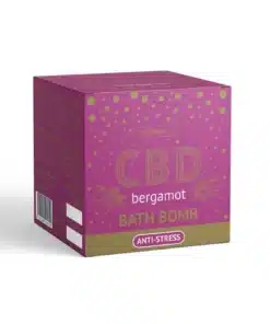CBD Anti-Stress Bath Bomb with Bergamot