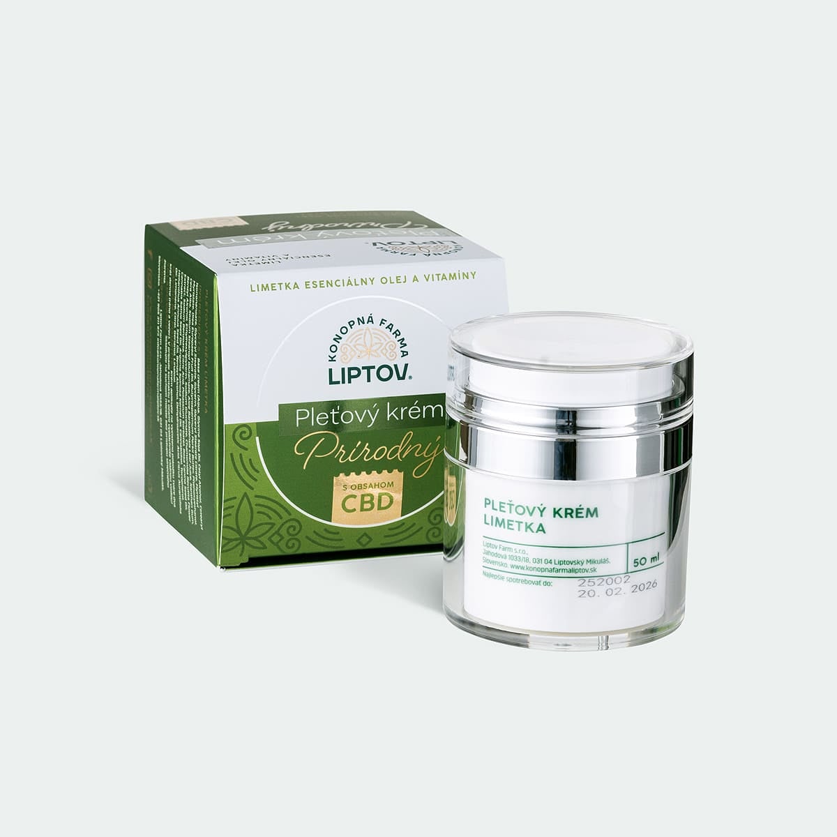 Natural Face Cream – Lime