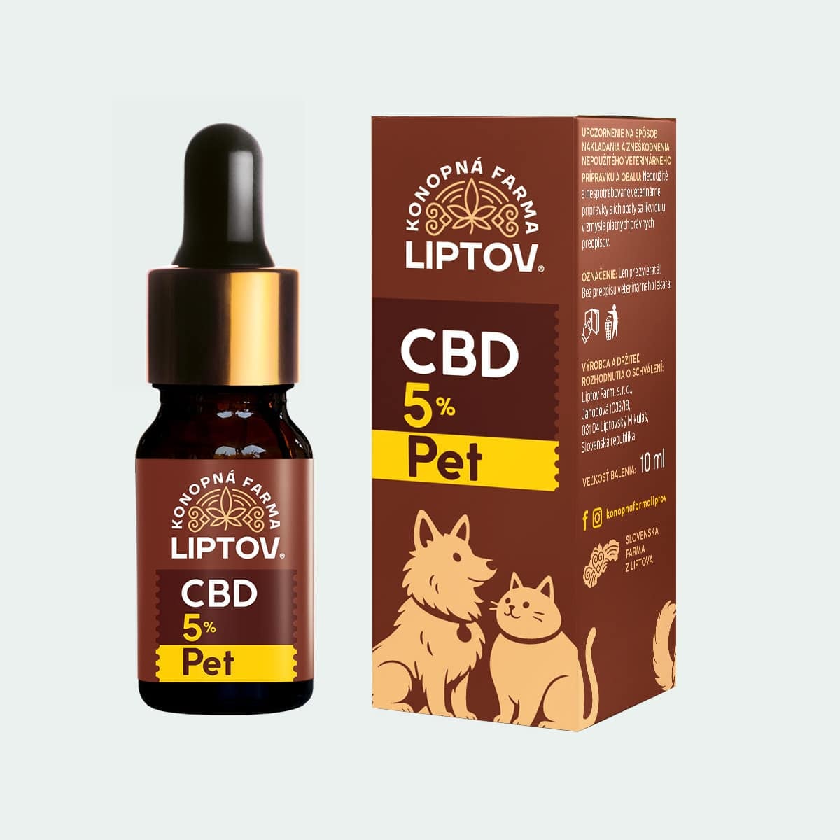 CBD 5 % PET