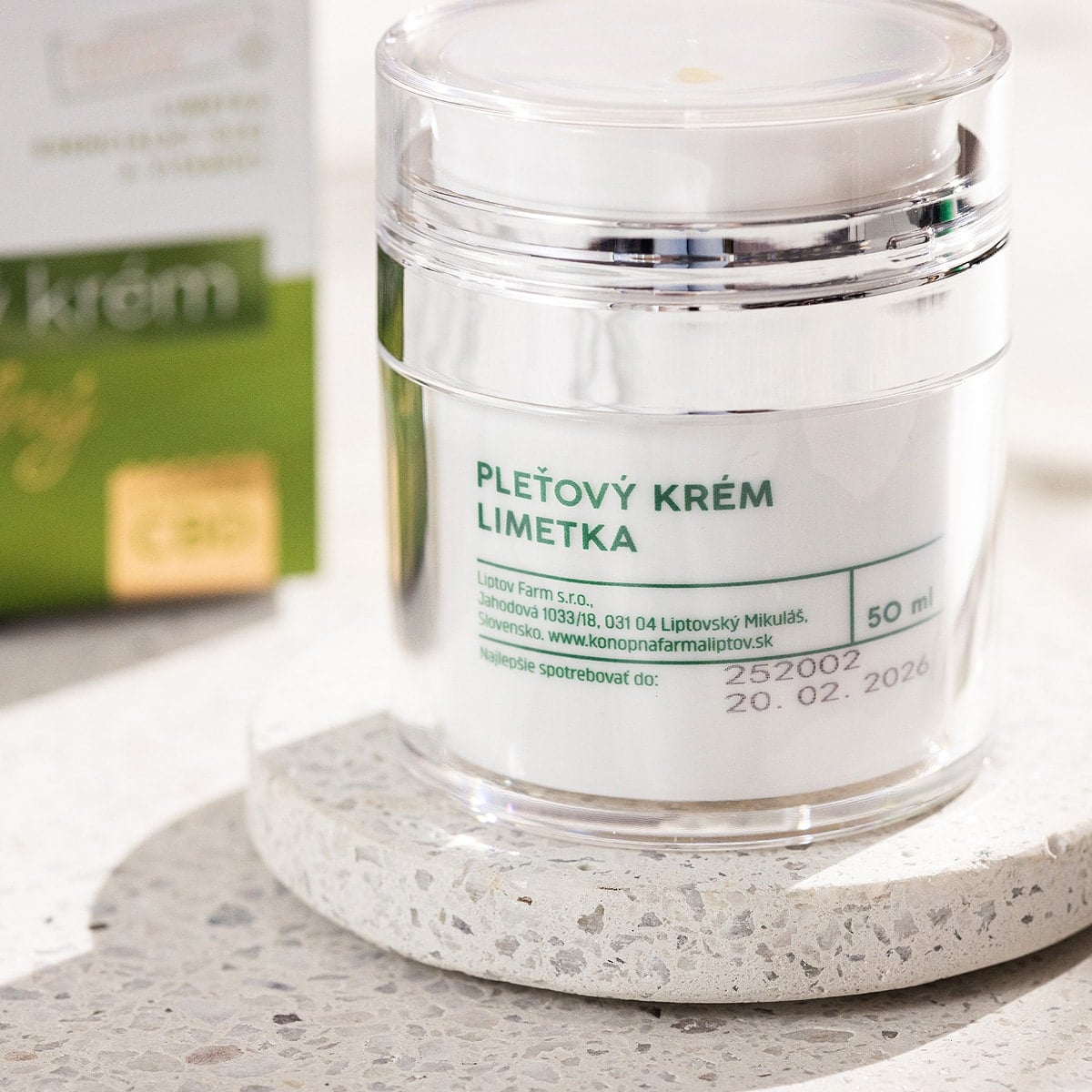 Natural Face Cream – Lime – foto 3