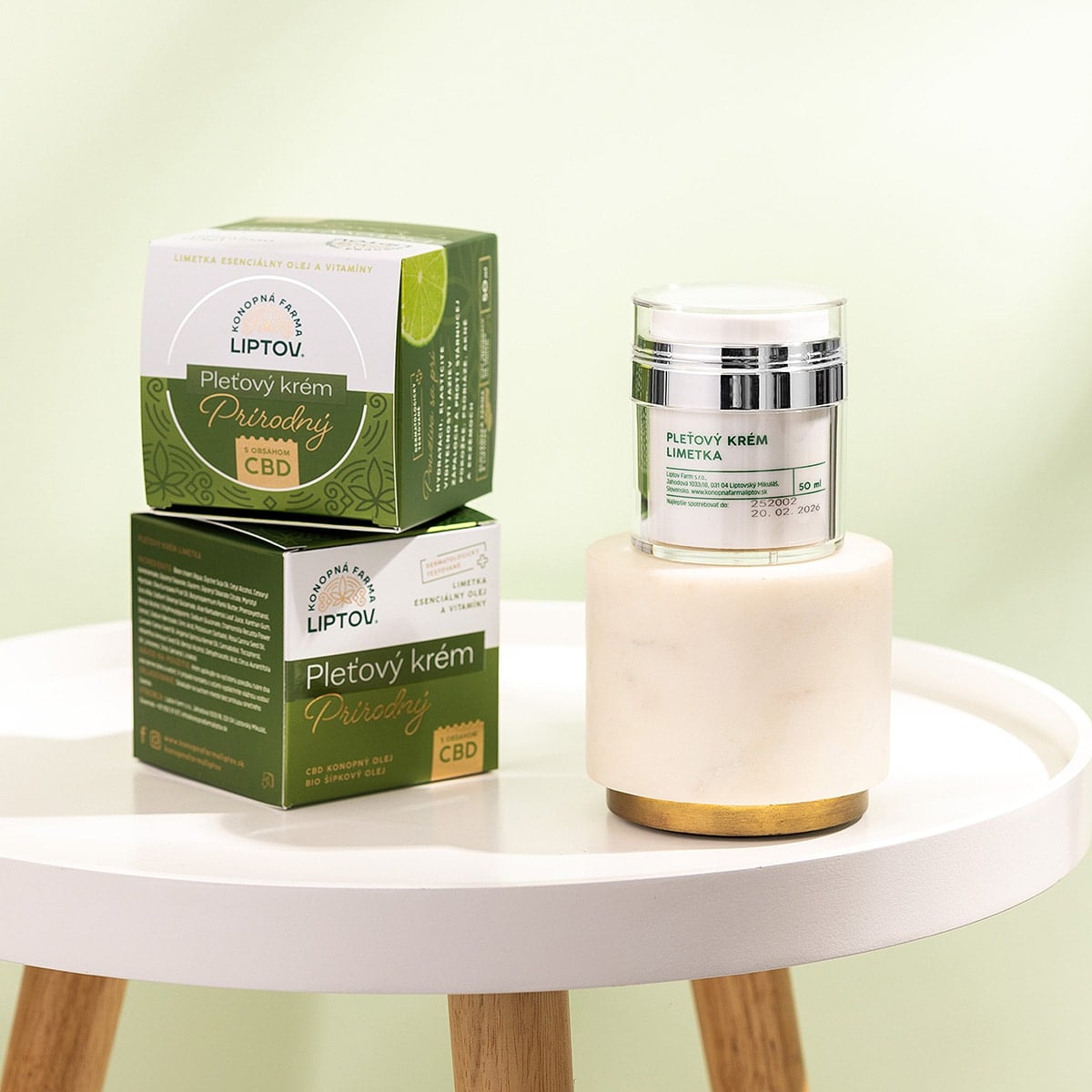 Natural Face Cream – Lime – foto 5
