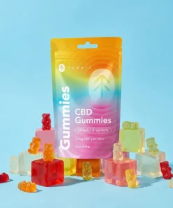 CBD Gummies Bears, Cherry, Kiwi, Pineapple, Strawberry, 100 mg CBD, 20 pcs x 5 mg, 45 g
