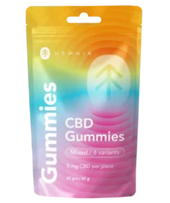 CBD Gummies Bears, Cherry, Kiwi, Pineapple, Strawberry, 100 mg CBD, 20 pcs x 5 mg, 45 g – foto 3
