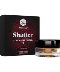 Strawberry Field Shatter Extract 58% CBD, 1 g