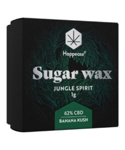 Jungle Spirit Sugar Wax Extract, 62% CBD, 1 g