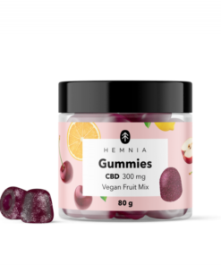 CBD Vegan Gummies, Fruit Mix, 300 mg CBD, 30 pcs x 10 mg, 80 g – foto 2