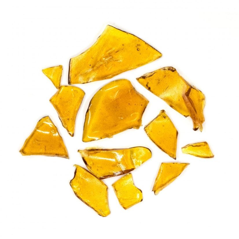 Tropical Sunrise Shatter Extract 58% CBD, 1 g – foto 3