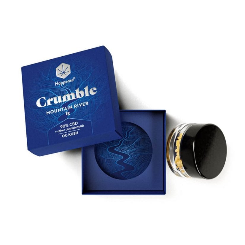 Mountain River Crumble Extract, 90% CBD, 1 g – foto 4