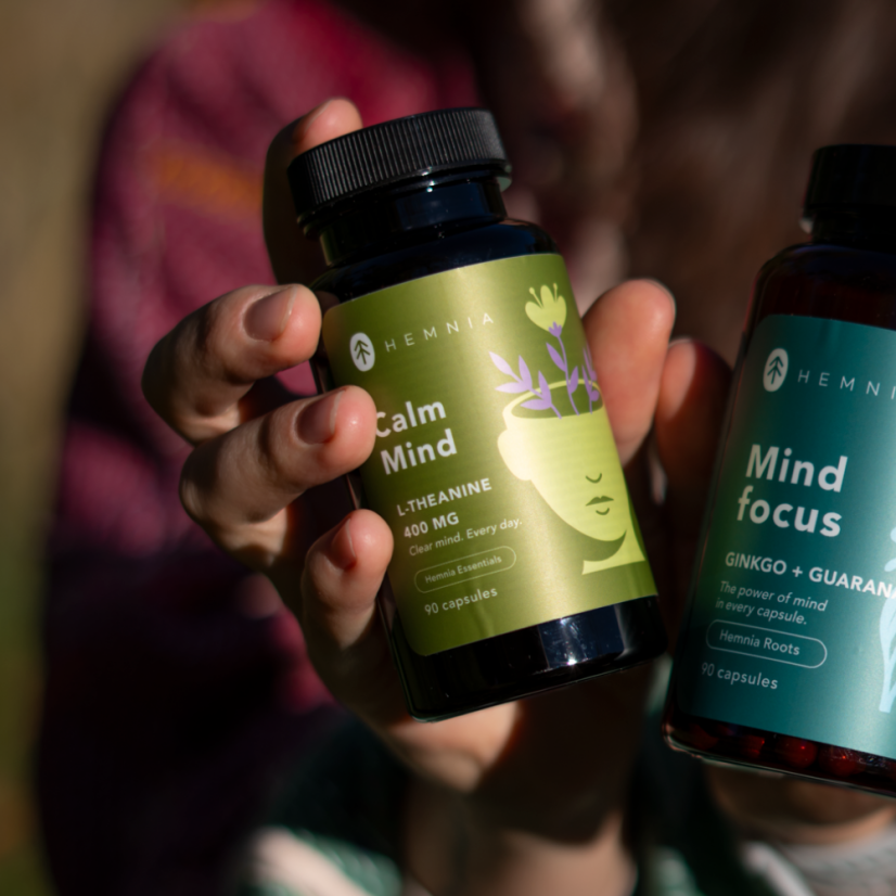Calm Mind, L-theanine 90 Capsules 400mg – foto 3