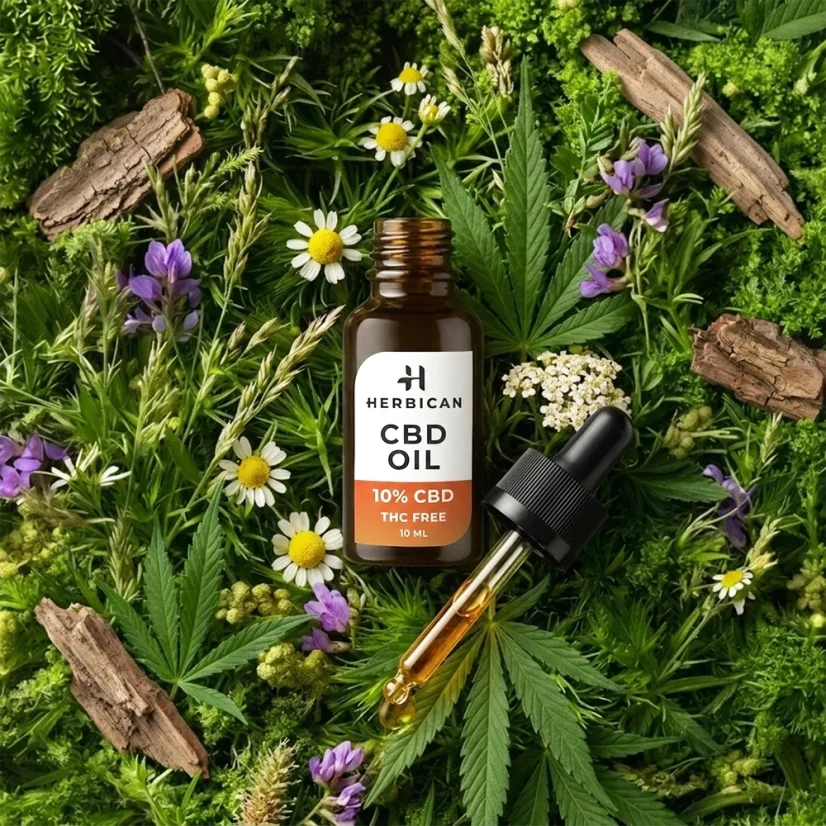 CBD Oil 10% THC Free, 1,000 mg, 10 ml – foto 3