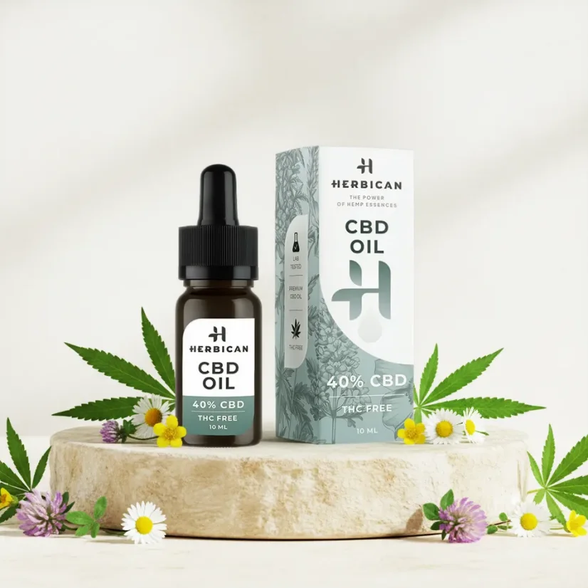 CBD Oil THC-Free, 40%, 10 ml – foto 2