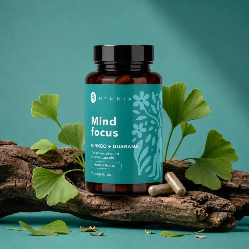 Ginkgo + Guarana Capsules 90 x 500 mg – foto 2