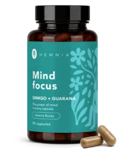 Ginkgo + Guarana Capsules 90 x 500 mg
