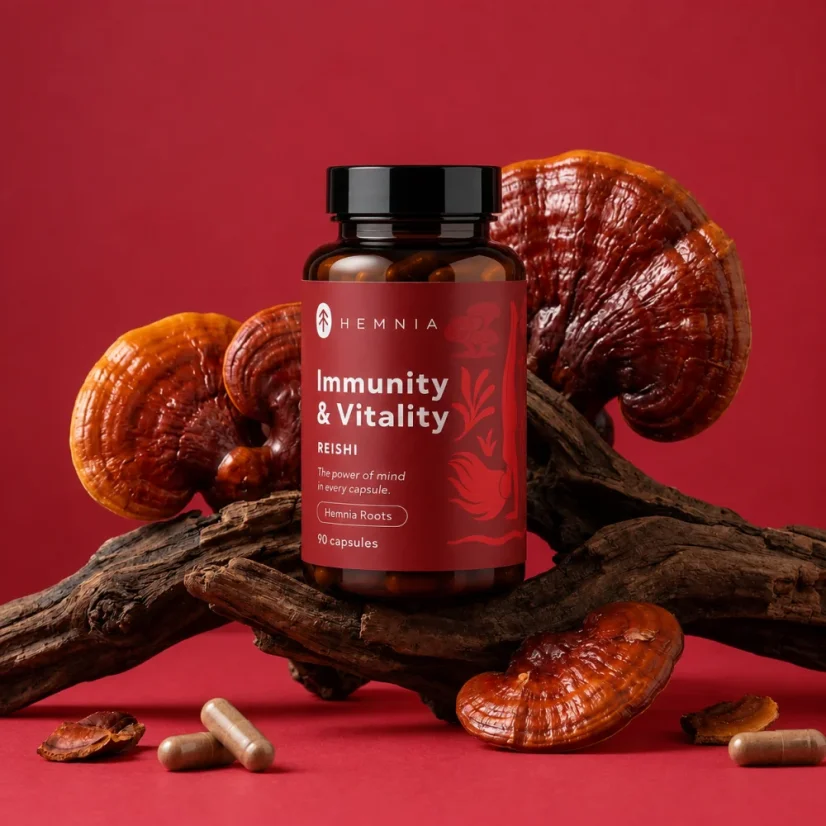 Reishi Capsules 90 x 500 mg – foto 2